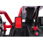 Elektrická motokára Tornado Drift - červená